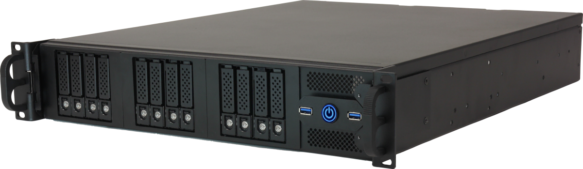 2U PC with NVMe M.2 or U.3 8 Hot Swap Bays