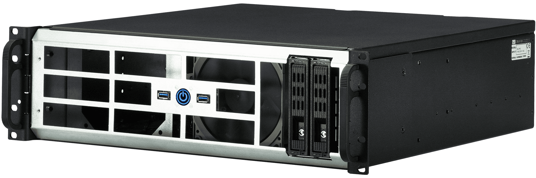 3U PC with Hot Swap Bays