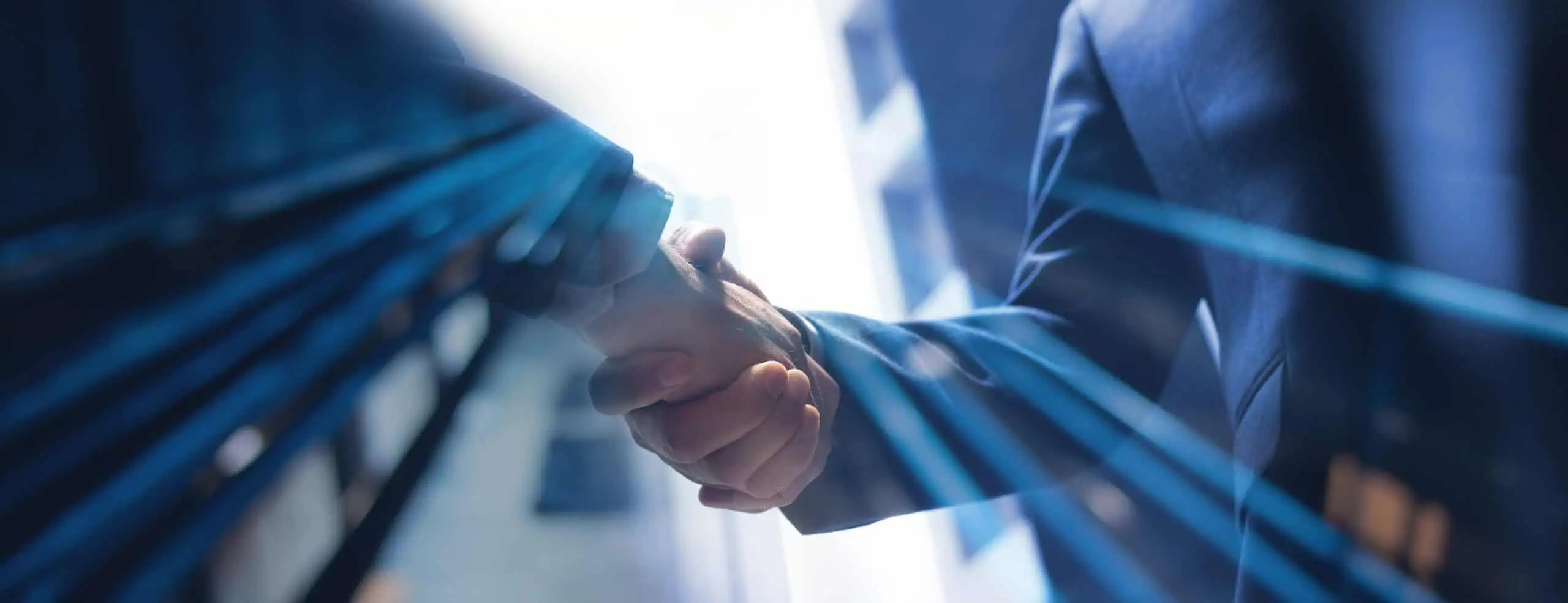 Businessmen handshake
