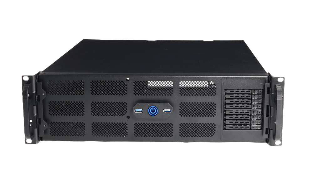 3U PC Front view hotswap