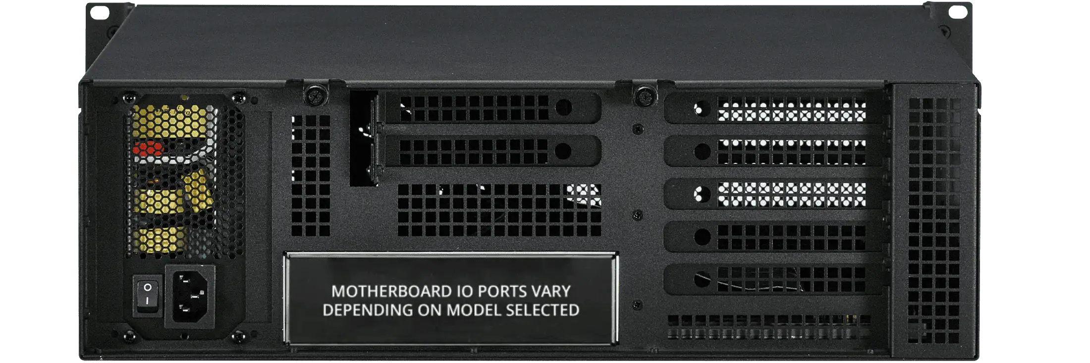 3U PC Back IO ports vary