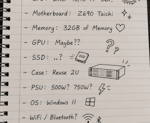 Max's wish list