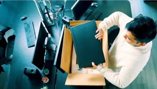 Person on laptop