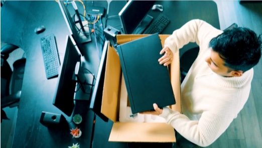 Person on laptop