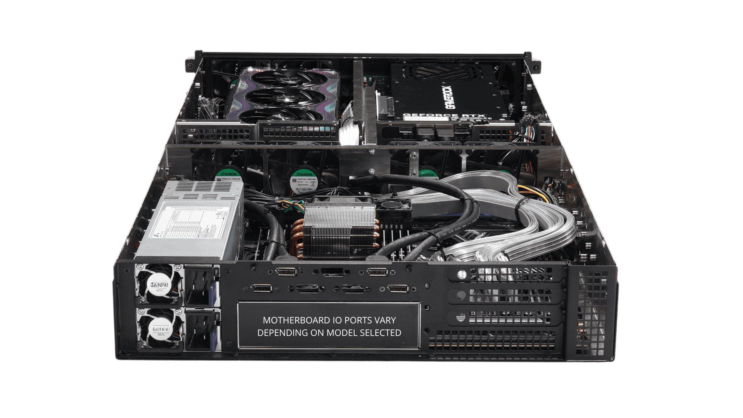 2U multi-gpu workstation PC
