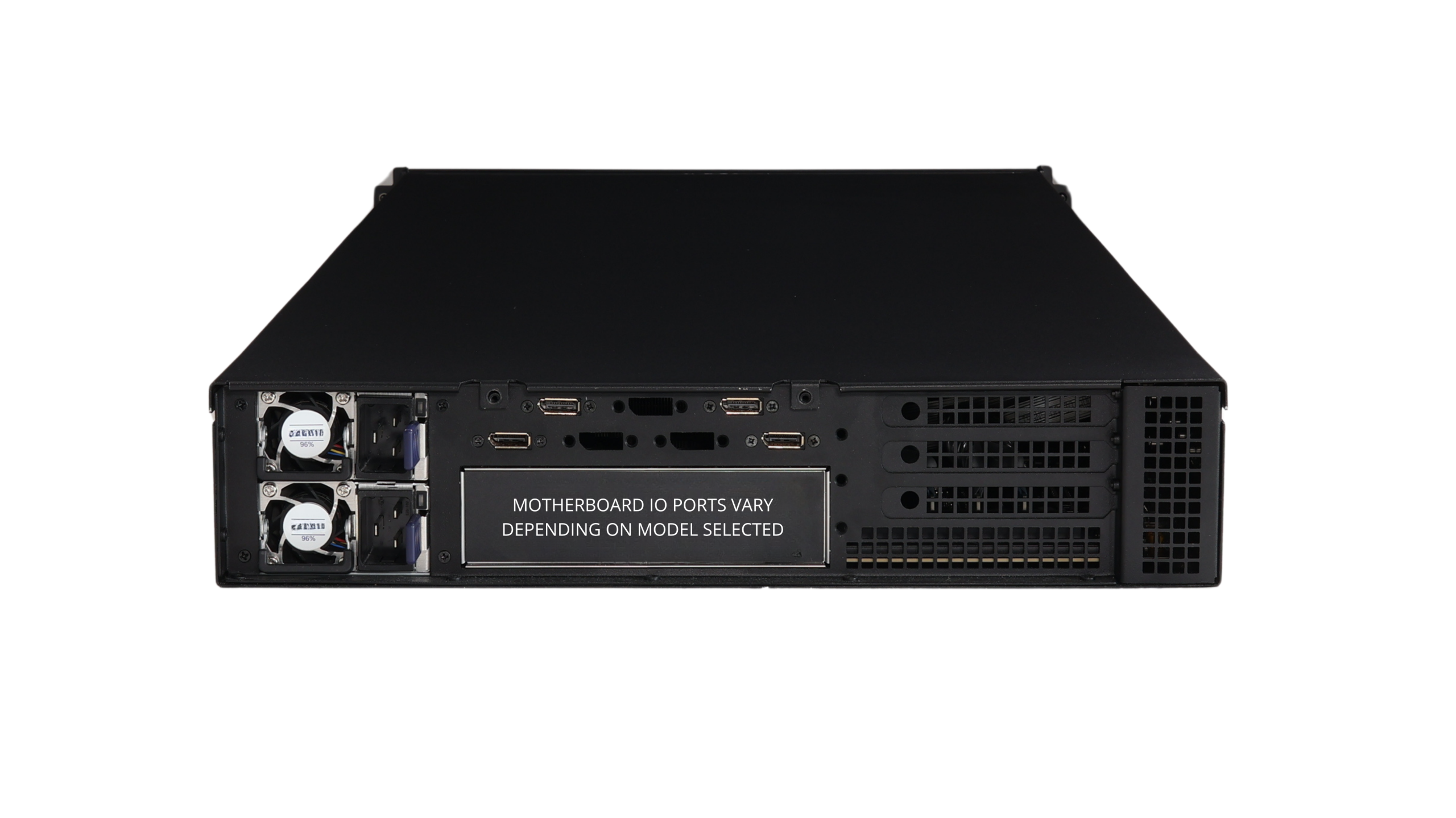 2U dual GPU redundant PSU