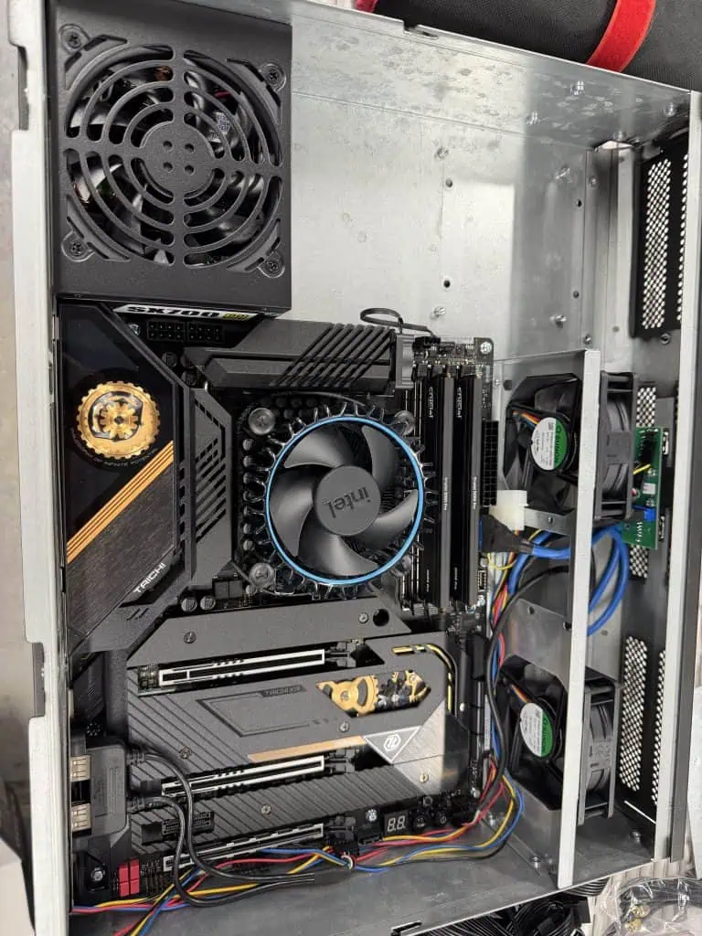 Nearly finished unit